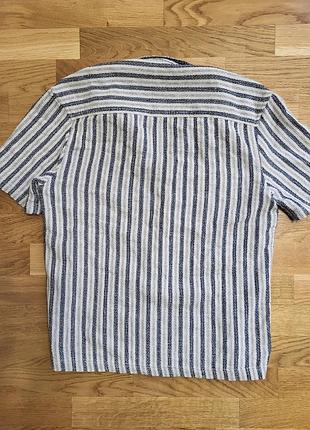 Льняная рубашка от zara man 5