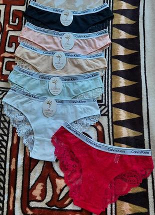 Трусики с кружевом