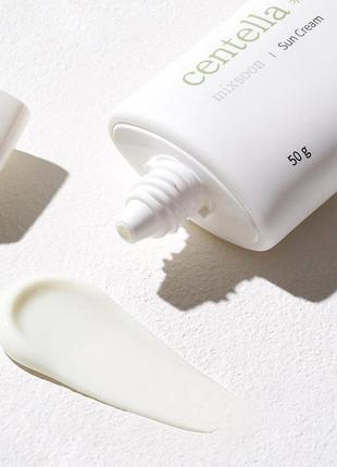 Mixsoon centella sun cream spf50 солнцезащитный крем с центеллой 50 г