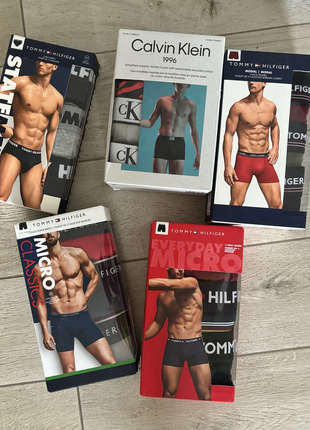 Чоловічі боксери, бріфи tommy hilfiger calvin klein