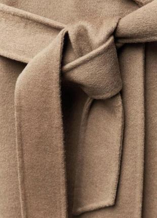 Вовняне пальто-халат zara