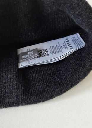 Оригінальна зимня шапка puma archive heather beanie / 021739014 фото
