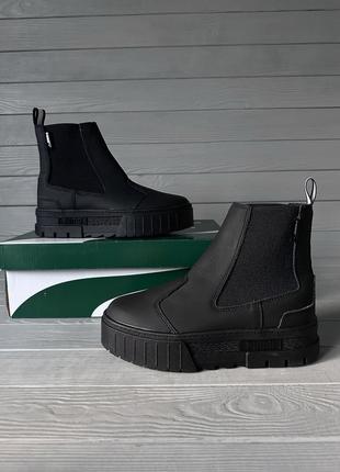 Ботінки челсі черевики puma mayze chelsea