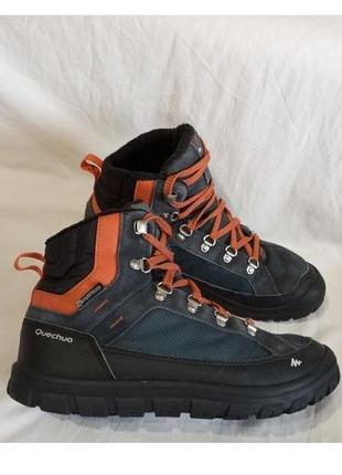 Теплі черевики quechua waterproof р.38.