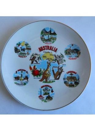 Тарелка декоративная australia