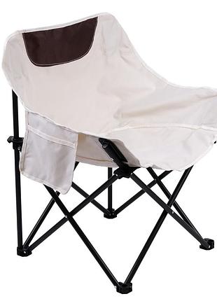 Стілець туристичний складаний 44*44*70 см білий
