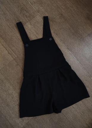 Комбинезон ромпер черный подростковый