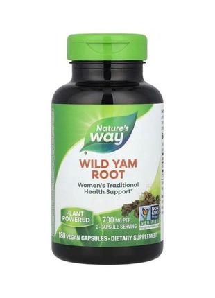 Nature´s way, корень дикого ямса, 700 мг,  180 капсул
