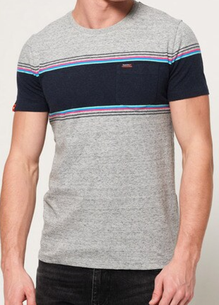 Мужская t-short superdry the orange, япония-британия размер l (m ) маломерит