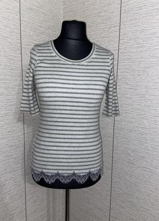 Футболка marc cain sports у смужку