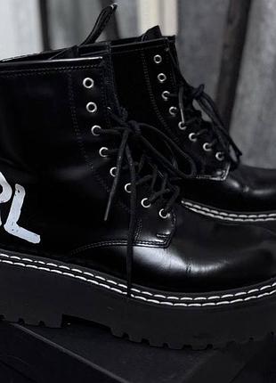 Чоботи, ботинки karl lagerfeld