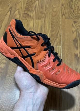 Спортивные кроссовки asics gel - resolution 7 gs для волейбола или тенниса