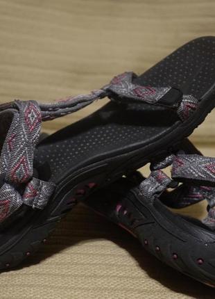 Гарні текстильні фірмові босоніжки skechers outdoor lifestyle 39 р.(25 см.)