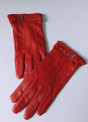 Симпатичные кожаные перчатки topshop