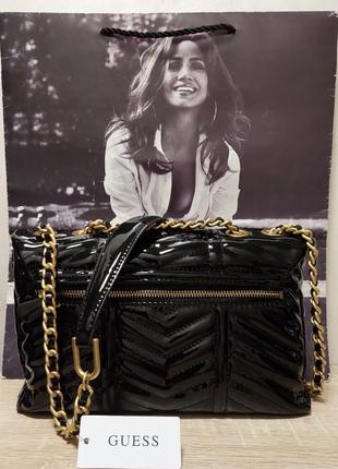 Сумка лакова guess оригинал оригінал6 фото