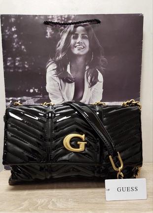 Сумка лакова guess оригинал оригінал5 фото