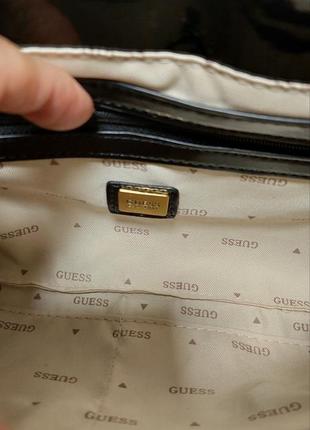 Сумка лакова guess оригинал оригінал7 фото