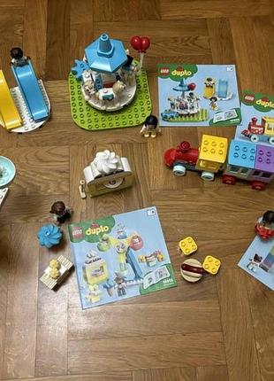 Lego duplo парк развлечений