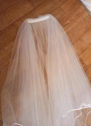 Вінтажна фата на гребені7 фото