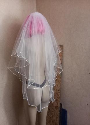 Вінтажна фата на гребені5 фото