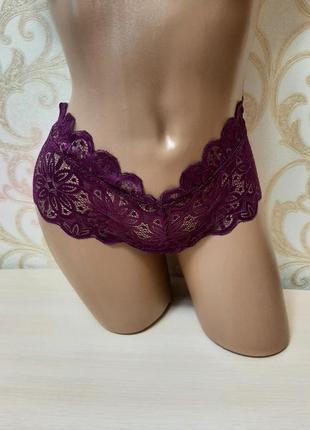 Гарні мереживні гіпюрові трусики secret possessions