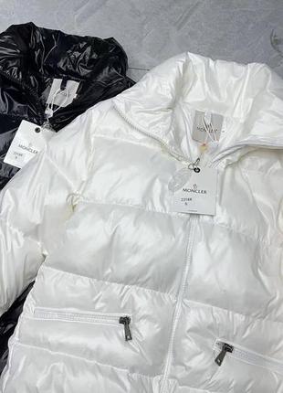 Брендовая куртка пуховик в стиле moncler