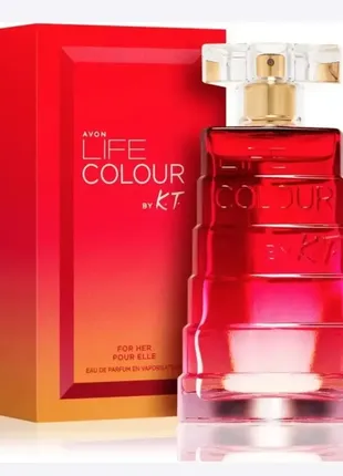 Парфумна вода avon life colour, 50 мл