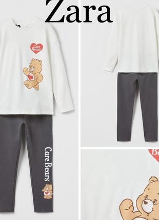 Пижама с мишкой zara
