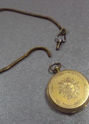 Карманний годинник adolphe geneve швейцарія золото 18 карат (850 проба) вага 29,04 г №9927