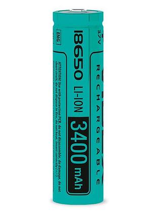 Аккумулятор 18650 (без защиты) 3400mah bulk10 li-lon videx