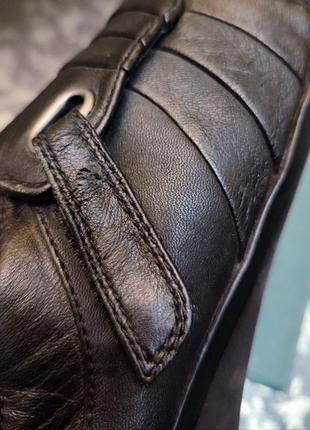 Clarks р. 40-41 26 см стелька лоферы мокасины слипоны балетки кожанные натуральные кожаные кожа шкіряні ботинки лофери мокасини шкіра туфли5 фото