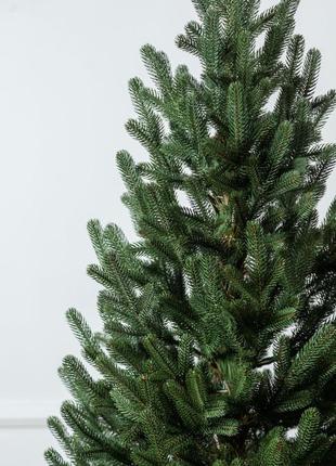 Елка литая "венская" в горшке зеленая 1,10м