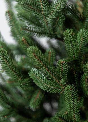 Елка литая "венская" в горшке зеленая 1,10м