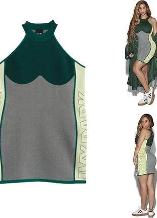 Adidas originals women's green black yellow ivy park logo