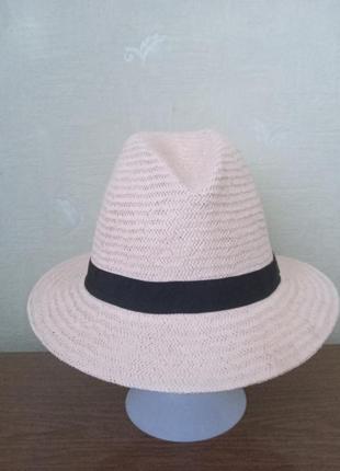Шляпа летняя h&amp;m натуральная