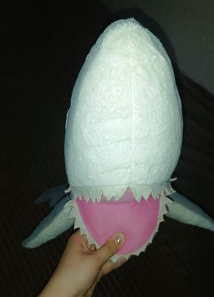 Большая акула,мягкая игрушка акула,серая акула, акула с ikea ,акула5 фото