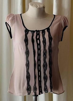 Шикарна шифонова блуза сорочка топ