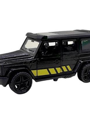 Машинка металлическая "mercedes-benz g-class" из серии "автопром" (черная)