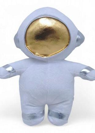 Мягкая игрушка "астронавт" (30 см), золото