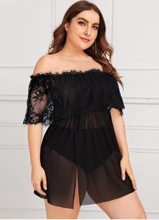 Сексуальный пеньюар размер 4xl(60)