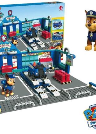 Игровой набор-конструктор гончик чейз на сто/ щенячий патруль (paw patrol) 45х34х8см