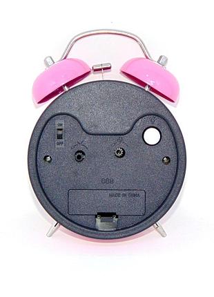 Детские настольные часы-будильник металл (12х17х6см) my little pony (мой маленький...