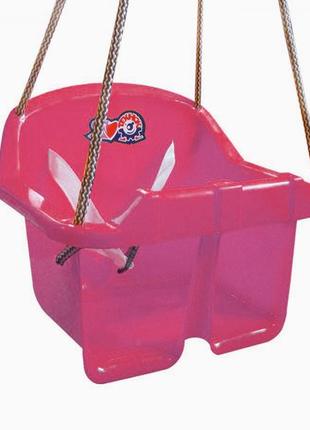 Качеля "малыш технок" (розовая)