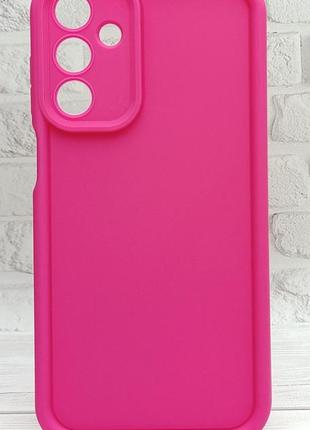 Чехол shock case для samsung galaxy m15 / m156 бампер силиконовый розовый