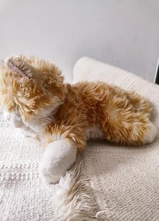 Мягкая игрушка котенка коллекционная реалистичная кот котик2 фото