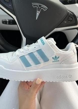 Adidas forum blue white sale!!!