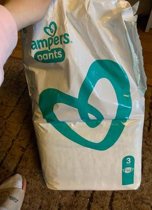 Подгузники pampers pants 3