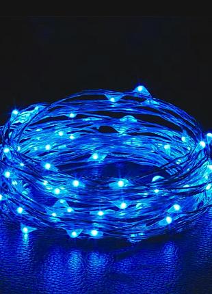 Гірлянда штора 3х2 м на вікно , гірлянда роса з гачками на usb5 фото