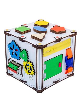 Кубик развивающий 22х22х23 см goodplay разноцветный (2000001446379)2 фото