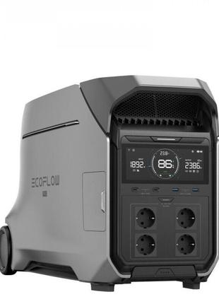 Портативная зарядная станция ecoflow delta pro 3 (3600 вт) универсальная электростанция efdeltapro3-eu-cbox